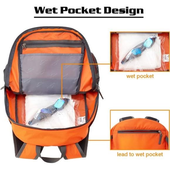 Venture Pal 40L Lightweight Packable Travel Hiking Backpack Daypack main image 6